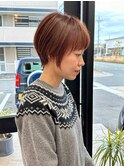 丸みショート