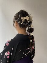 アズーラ 経堂(AZURA)&nbsp;卒業式/ヘアアレンジ/ポニーテール/着付け/袴