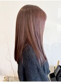 30代40代大人可愛い髪質改善カラーラベンダーグレージュ透明感