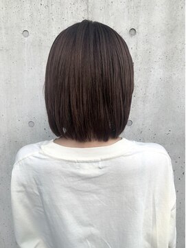 ニスル 町田店(NISURU) 似合わせカット/大人ガーリー/ダークアッシュ/着物/町田/町田駅