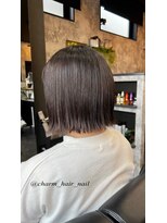 チャーム(charm)&nbsp;切りぱなしボブ