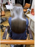 髪質改善トリートメントで艶髪に