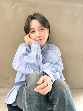 ロンドフルール 大宮東口(Lond fleur) ミニウルフレイヤーカット顔周りカット前髪カットショート/大宮