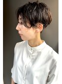 20代30代刈り上げショート刈り上げマッシュショートパーマ池袋