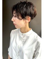 ラウンジ モリオ イケブクロ(Lounge MORIO Ikebukuro) 20代30代刈り上げショート刈り上げマッシュショートパーマ池袋