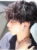 ツイストスパイラル無造作マッシュ