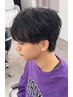 2回目以降☆ メンズカット＋ニュアンスパーマ＋プチスパorTR　11000