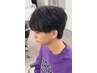 2回目以降☆ メンズカット+フェザーパーマ 11000
