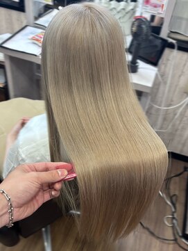 ネクサス 心斎橋(Nexus) 心斎橋/くびれヘア/シールエクステ/デザインカラー/ハイトーン