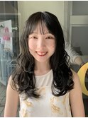 ◎ロングパーマコテ巻きパーマレイヤーパーマミディアムパーマ