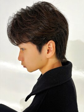 プロミルサロンギンザ(Promille salon GINZA) メンズヘア！韓国フェザーパーマ　カルマヘアコンマヘア401