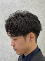 ビカムメンズヘアー 栄店(become men's hair)&nbsp;大人メンズパーマ／シャドウパーマ／毛流れセンターパート