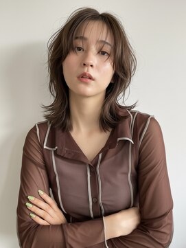 エイチ ウルフカット 大阪梅田(811) ハンサムショートタッセルボブパーマレイヤーボブハイライト