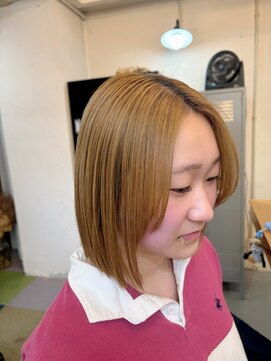 クロップ(CROP) お手入れ楽チン切りっぱなしボブ☆