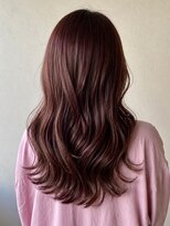 エクラート イーリス 高田馬場店(ECLART IriS)&nbsp;ゆる巻きロング/カシスピンク/ブリーチなしカラー◎/高田馬場