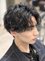 フレイバ 吉祥寺(FLAVA)&nbsp;シャドウパーマ 波巻きパーマ メンズパーマ ツイストスパイラル