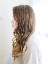 ヘアメイク ナル(hair make nalu) 毛先グラデーションのミックスカールスタイル