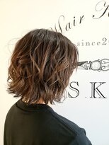 ヘアキッチン エスケーオー(Hair Kitchen S.K.O) 切りっぱなし外ハネボブ