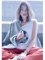 レニーバイエース(LANY by ACE)&nbsp;【LANY 横浜】シースルーバング×ブラウンベージュ