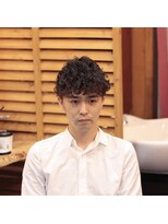 カイバーバーバイウッズ(Kai Barber by woods)&nbsp;men's cut perm