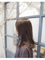 ティルヘアー(TiLL HAIR)&nbsp;ミルクティーベージュ　赤みゼロカラー × N.オイル