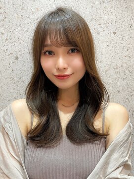 ルームバイシー 新宿(Loom. by Sea) くびれヘア/似合わせカット/アースカラー【Loom. 林】