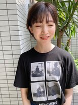 モリオ フロム ロンドン 大宮2号店(morio from London) 【なかじま ひびき】ナチュラルショートボブ