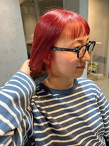 ジーナ(XENA)&nbsp;【AZUKI】 red×mini bob
