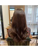 32mmコテ巻き風パーマ