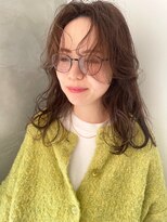 ガリカ 博多(Gallica)&nbsp;【石河安奈】大人かわいい似合わせくせ毛風パーマかき上げ前髪