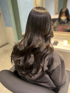 アソビセカンド 原宿(ASOBI 2nd) オリーブグレージュ 20代/30代/ブリーチなし