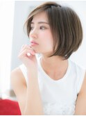 髪質改善ツヤ前下がり小顔エアリーショートg小山20代30代40代
