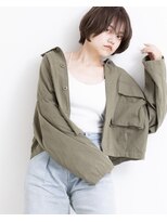 リンク(Link)&nbsp;【Link】エアリーショート×ボブ×アッシュグレイ×インナー