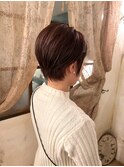 耳かけショート☆耳にかけても素敵に☆★30代お客様施術後★☆