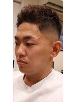 アクセプトザワールドバーバー(Accept the world barber)&nbsp;アップバング×スキンフェード