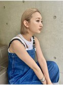 【e.dit tokyo aco】ハイトーンカラー ボブ