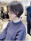 ショートボブ髪型20代30代40代50代前髪あり前髪なし面長丸顔小林