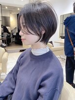 アンド ストーリーズ(&STORIES)&nbsp;ショートボブ髪型20代30代40代50代前髪あり前髪なし面長丸顔小林