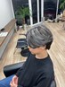 【メンズハイライト】メンズカット＋ハイライト＋眉メンテナンス