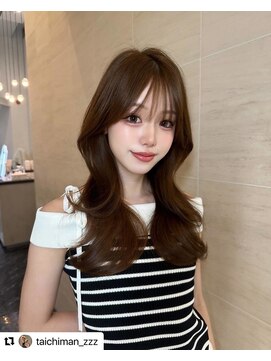 シェノン フェム 名古屋 名駅店(CHAINON×FeM#) フェミニンレイヤーロング/名古屋/髪質改善/レイヤーカット