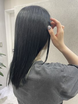 ヌーヴェル(nouvelle) アッシュグレージュ×ロング