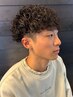 カット＋ツイスト/スパイラルパーマ＋トリートメント￥11,500【90分】
