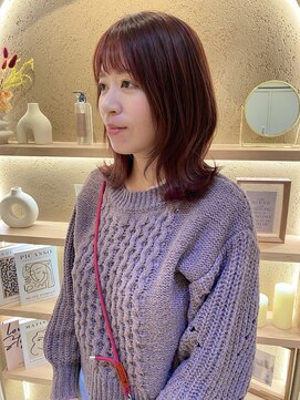 ジーナ 天王寺(Zina) 【Zina 天王寺】ボルドーカラー【山田】