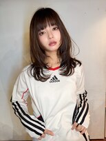 ノラジャーニー(NORA Journey)&nbsp;【諒】レイヤーカットウルフカットフェイスレイヤー前髪カット