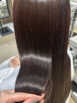 グラマラス GLAMOROUS 【渡辺まとい】つやつやラベンダーブラウン