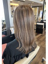 スタイル 皆実店(STYLE)&nbsp;ナチュラル/ハイライト/ベージュ/ミディアム/トリートメント