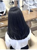 レイヤーロング/ブルーブラック