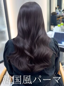 アミー 池袋(Ammy) himeri/韓国風パーマ/コテ巻き風パーマ/レイヤーカット/池袋