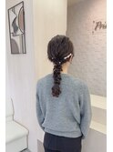 お呼ばれヘアセット 139