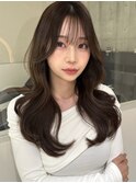 顔型別ヘアスタイル特集 /チェリーブラウン /ミニウルフ